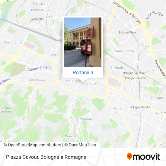 Mappa Piazza Cavour
