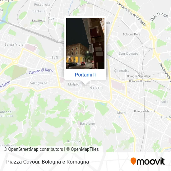 Mappa Piazza Cavour