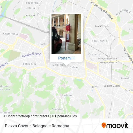 Mappa Piazza Cavour
