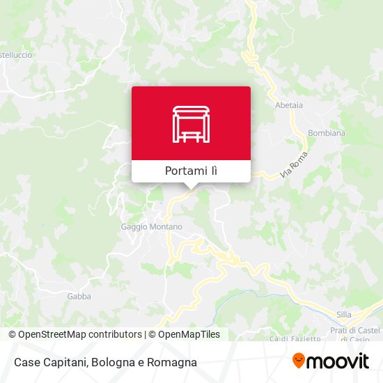 Mappa Case Capitani