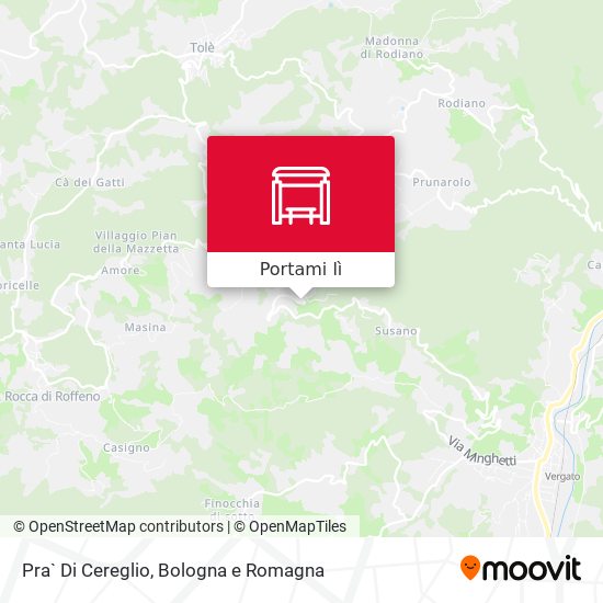 Mappa Pra` Di Cereglio