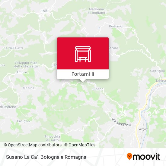Mappa Susano La Ca`