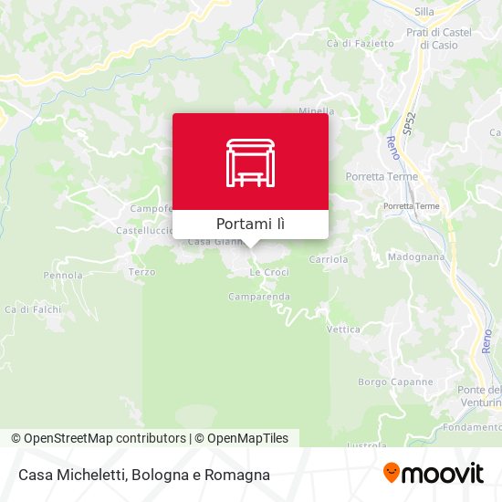 Mappa Casa Micheletti