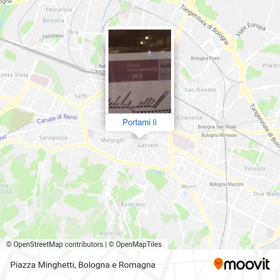 Mappa Piazza Minghetti