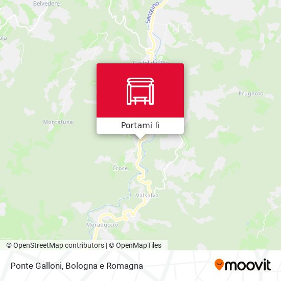 Mappa Ponte Galloni