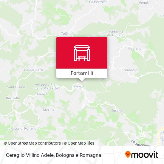 Mappa Cereglio Villino Adele