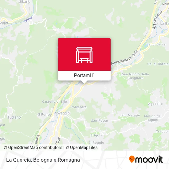 Mappa La Quercia
