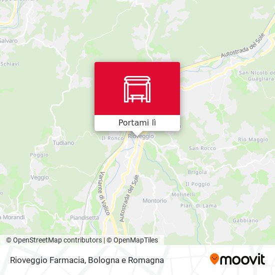 Mappa Rioveggio Farmacia