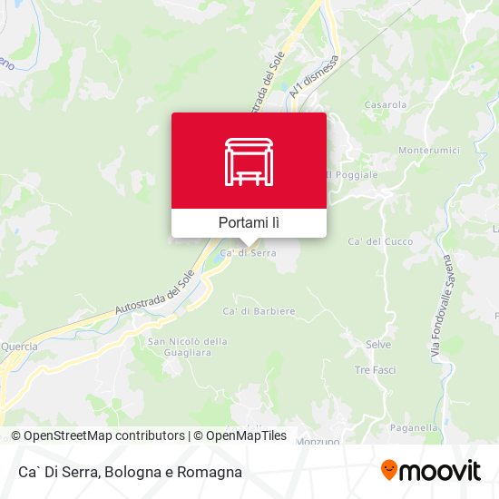 Mappa Ca` Di Serra