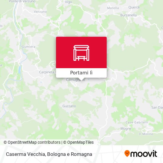 Mappa Caserma Vecchia
