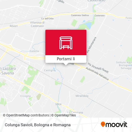 Mappa Colunga Savioli