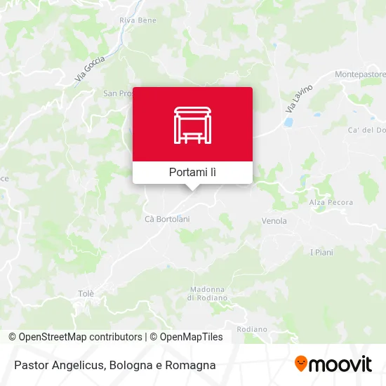 Mappa Pastor Angelicus