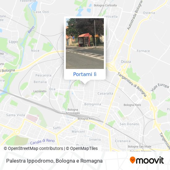 Mappa Palestra Ippodromo
