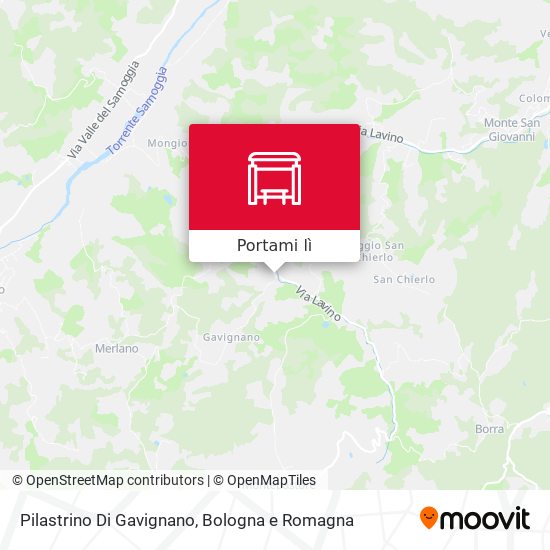 Mappa Pilastrino Di Gavignano
