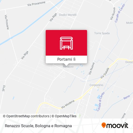 Mappa Renazzo Scuole