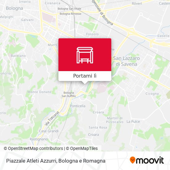 Mappa Piazzale Atleti Azzurri