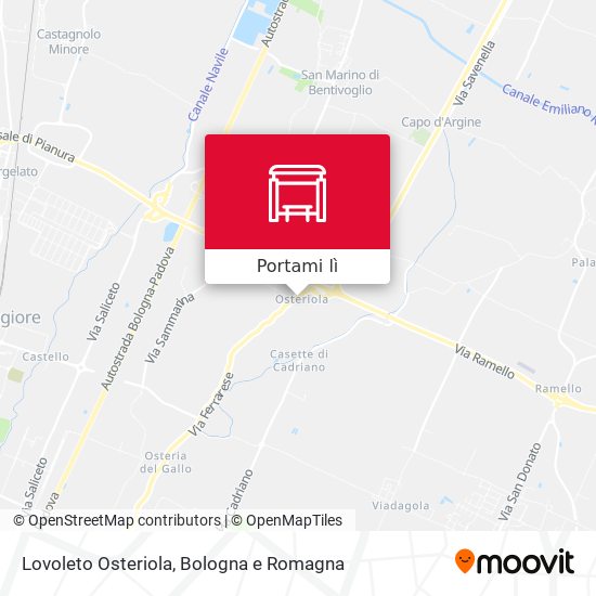 Mappa Lovoleto Osteriola