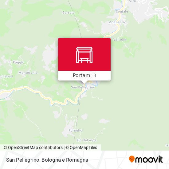 Mappa San Pellegrino