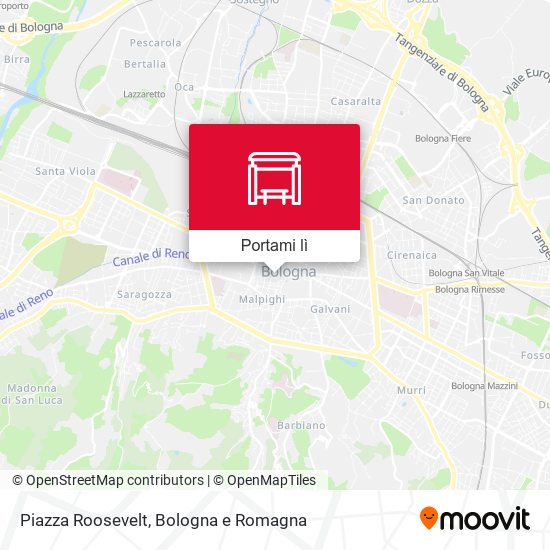 Mappa Piazza Roosevelt