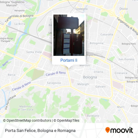 Mappa Porta San Felice