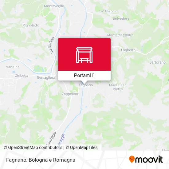Mappa Fagnano