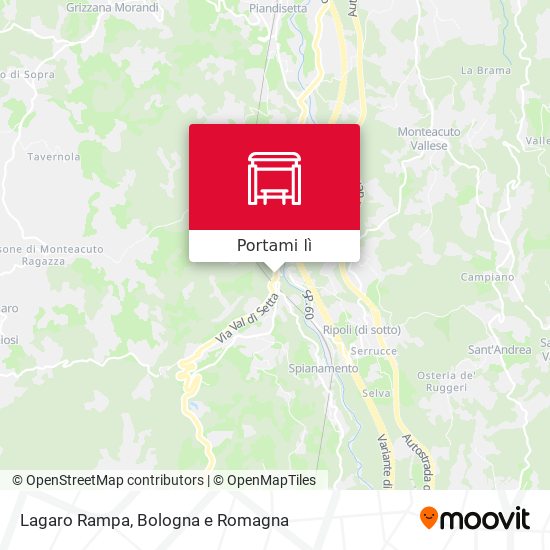 Mappa Lagaro Rampa