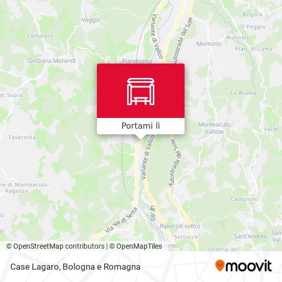 Mappa Case Lagaro