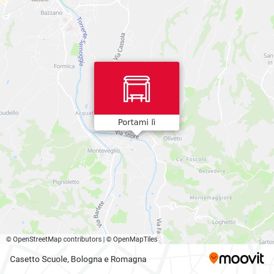 Mappa Casetto Scuole