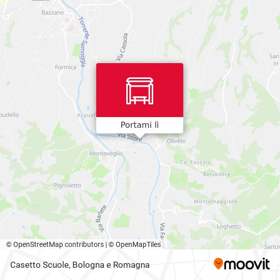 Mappa Casetto Scuole