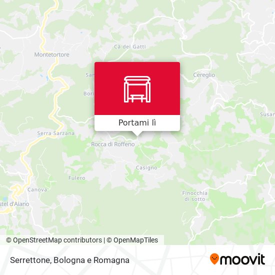 Mappa Serrettone