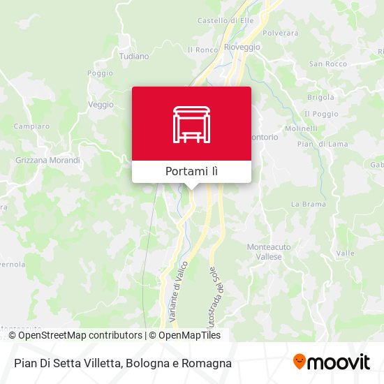 Mappa Pian Di Setta Villetta