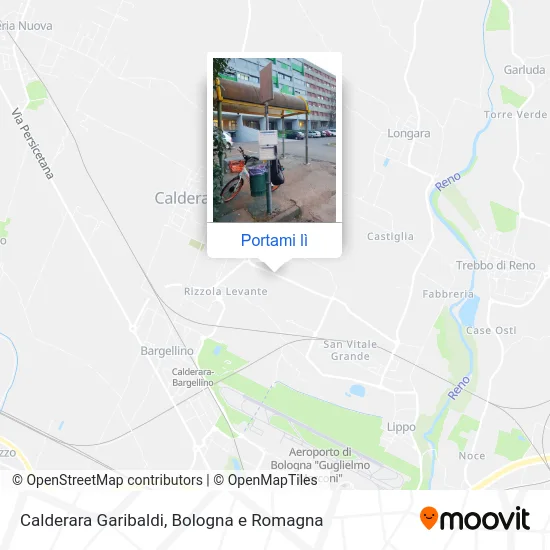 Mappa Calderara Garibaldi