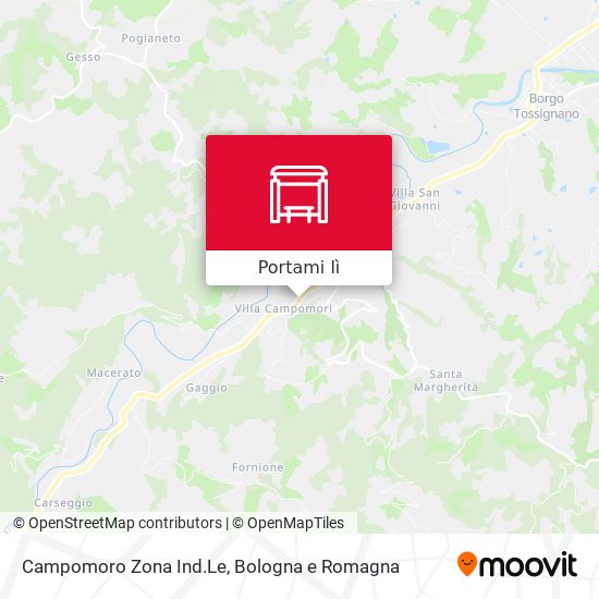 Mappa Campomoro Zona Ind.Le
