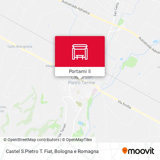 Mappa Castel S.Pietro T. Fiat