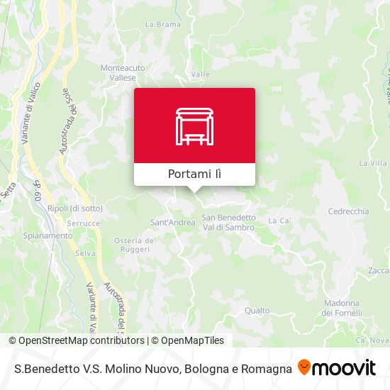 Mappa S.Benedetto V.S. Molino Nuovo