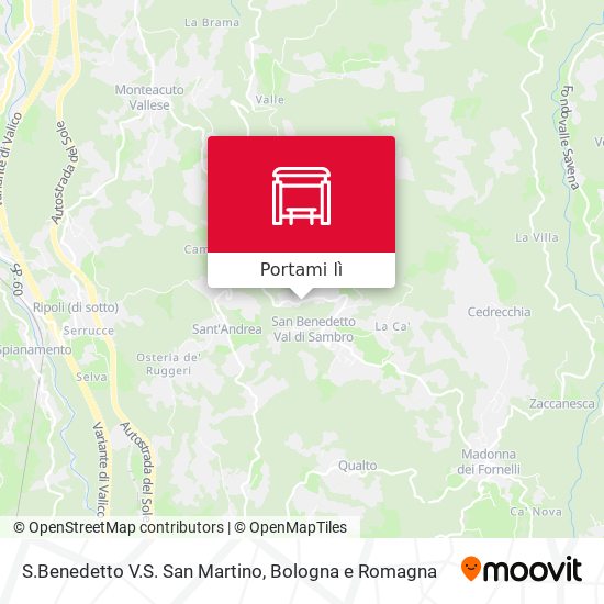 Mappa S.Benedetto V.S. San Martino