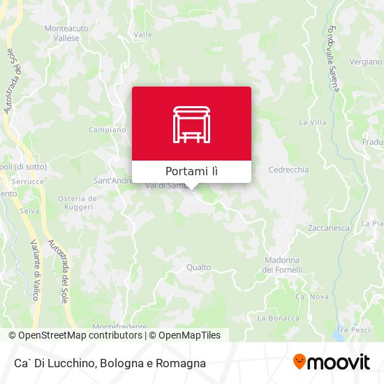 Mappa Ca` Di Lucchino