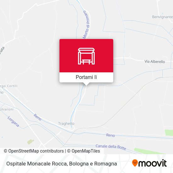 Mappa Ospitale Monacale Rocca