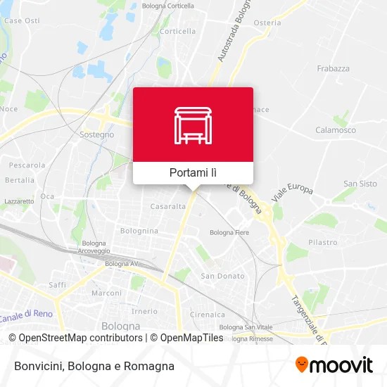 Mappa Bonvicini