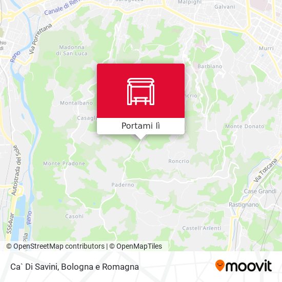 Mappa Ca` Di Savini