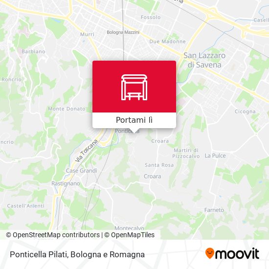 Mappa Ponticella Pilati