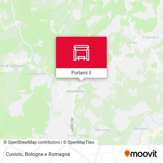 Mappa Cuviolo