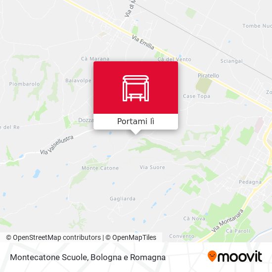 Mappa Montecatone Scuole
