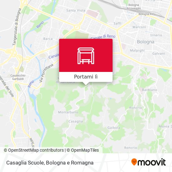 Mappa Casaglia Scuole
