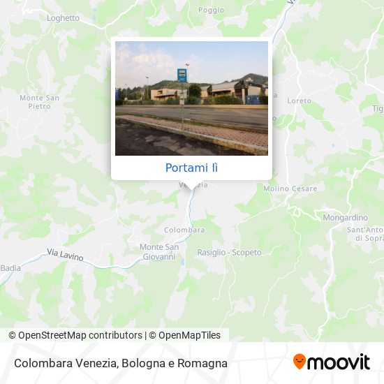Mappa Colombara Venezia