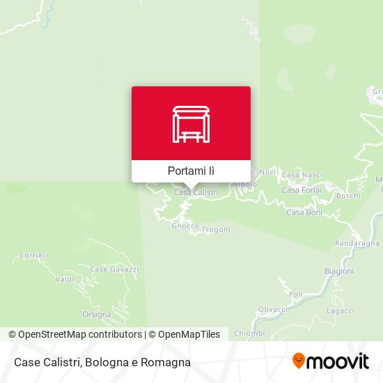 Mappa Case Calistri