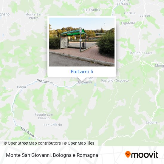 Mappa Monte San Giovanni