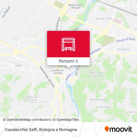 Mappa Casalecchio Saffi