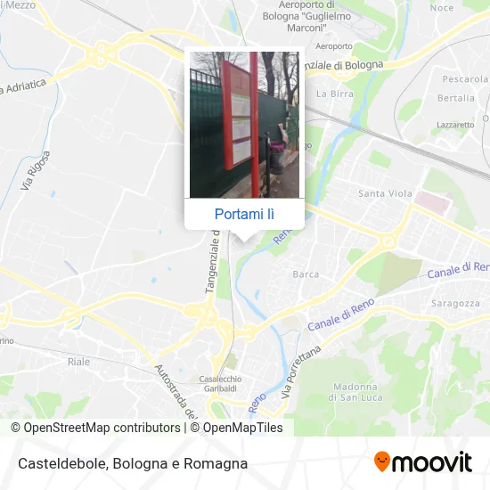 Mappa Casteldebole