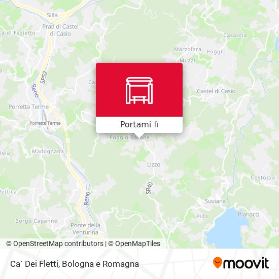 Mappa Ca` Dei Fletti